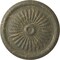 Ekena Millwork Juniper Ceiling Medallion (Fits Canopies up to 7"), Hnd-Painted Witch Hazel Crackle, 36"OD x 1 1/2"P CM36JUWHC - alternate 1